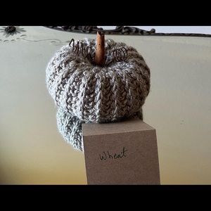 Mini Wheat Handmade Pumpkin